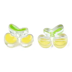 Transparent Acrylic Enamel Beads