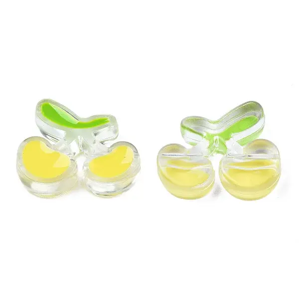 Transparent Acrylic Enamel Beads