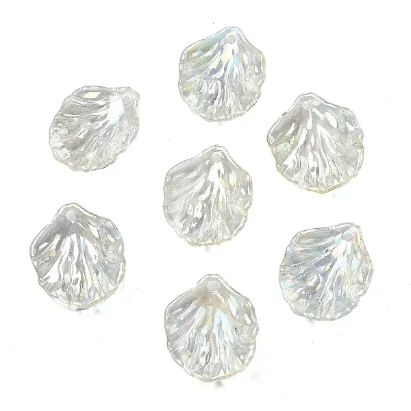 50Pcs Transparent Acrylic Pendants