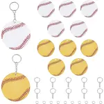 DIY Baseball Charm Keychain Making Kits