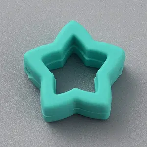 Star Silicone Focal Beads