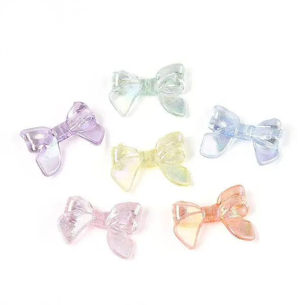 UV Plating Transparent Acrylic Beads