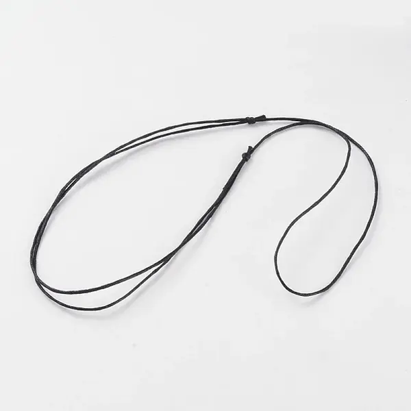 Korea Waxed Cotton Cord Necklace Making