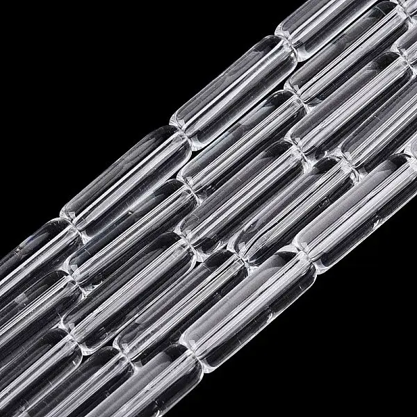 Transparent Glass Beads Strands