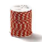 4-Ply Polycotton Cord with Metallic Thread