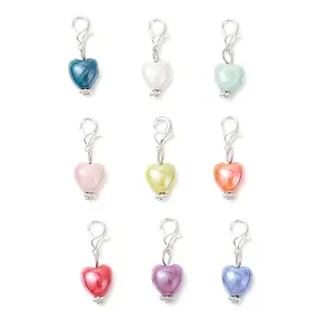 Pearlized Handmade Porcelain Pendant Decorations