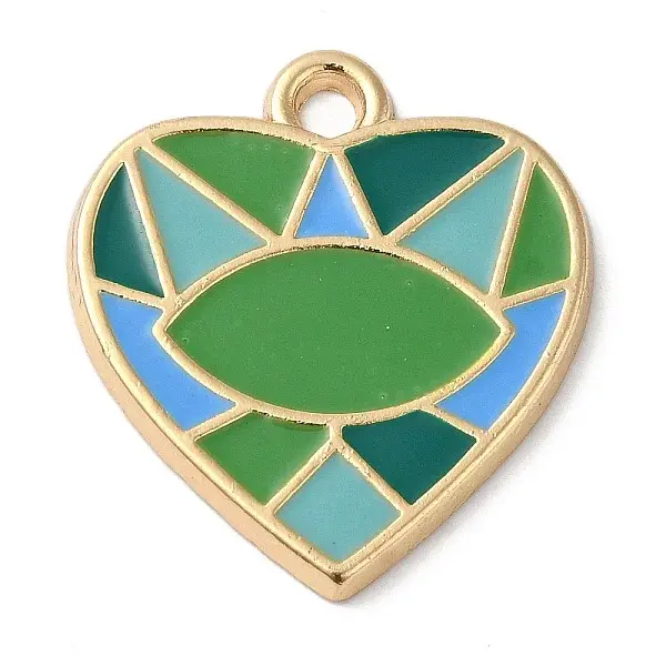 Zinc Alloy Enamel Pendants