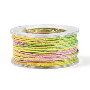27M Segment Dyed Round Polyester Twisted Cords