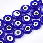 Handmade Evil Eye Lampwork Beads Strands