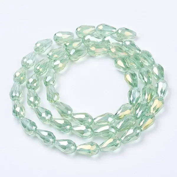 Electroplate Glass Beads Strands