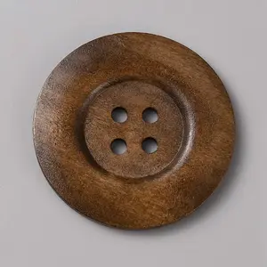4-Hole Wood Buttons