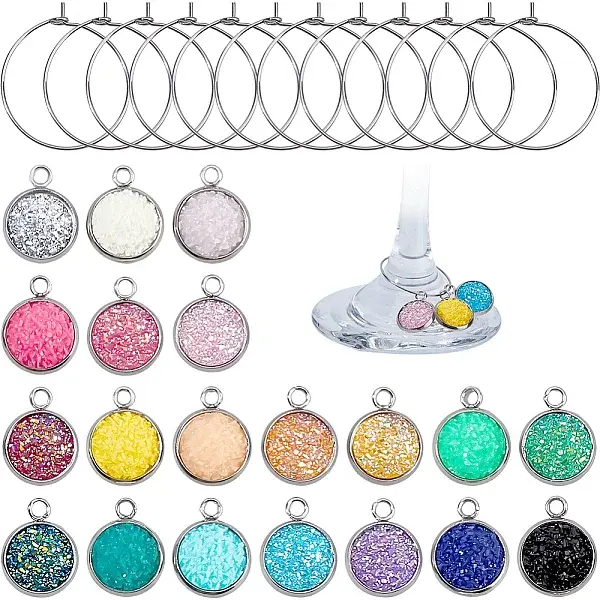 DIY Wine Glass Charm Making Kits