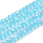 Electroplate Glass Beads Strands