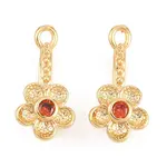 Valentine's Day Brass Micro Pave Cubic Zirconia Pendants