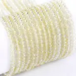 Electroplate Glass Beads Strands