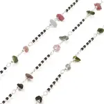 Natural Mixed Gemstone Chips Beaded Chains