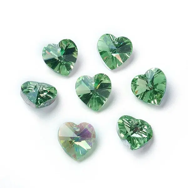 Romantic Valentines Ideas Glass Charms