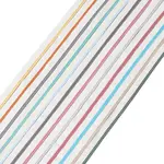 12Pcs 12 Colors Polyester Book Headbands