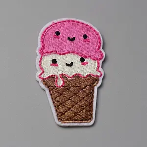 Summer Theme Polyester Computerized Embroidery Cloth Iron on/Sew on Patches