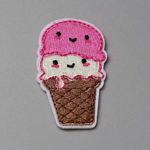 Summer Theme Polyester Computerized Embroidery Cloth Iron on/Sew on Patches