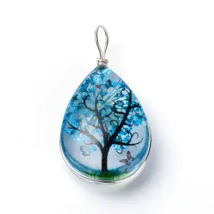 Transparent Glass Pendants
