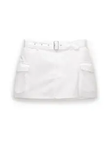 Pull&Bear Sukňa  biela