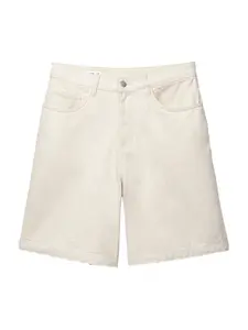 Pull&Bear Nohavice  biela ako vlna