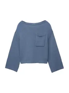 Pull&Bear Sveter  zafírová