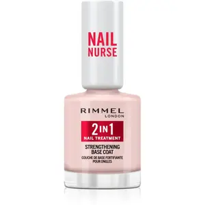 Rimmel Nail Nurse 2-in-1 podkladový lak na nechty so spevňujúcim účinkom 12 ml