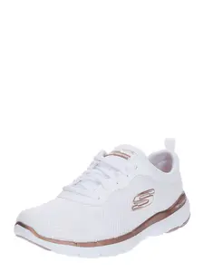SKECHERS Nízke tenisky 'Flex Appeal 3.0'  bronzová / biela
