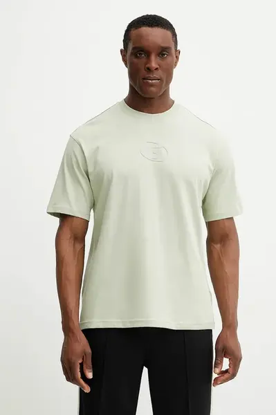 Bavlněné tričko Guess zelená barva, s potiskem, Z5GI00 I3Z14