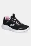 Dětské sneakers boty Skechers BOUNDER černá barva, 303585L
