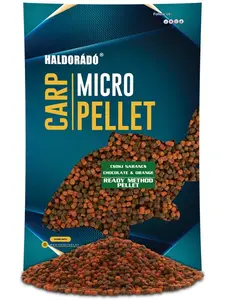 Haldorádó pelety method ready micro pellet čokoláda pomeranč 600 g