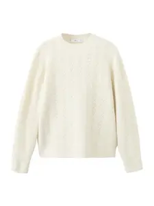 MANGO Sveter 'FLORINS'  nebielená