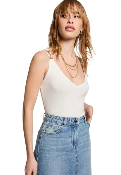 Morgan De Toi top s výstřihem do V