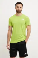 Sportovní triko The North Face Lightning Alpine zelená barva, NF0A87H71MO1