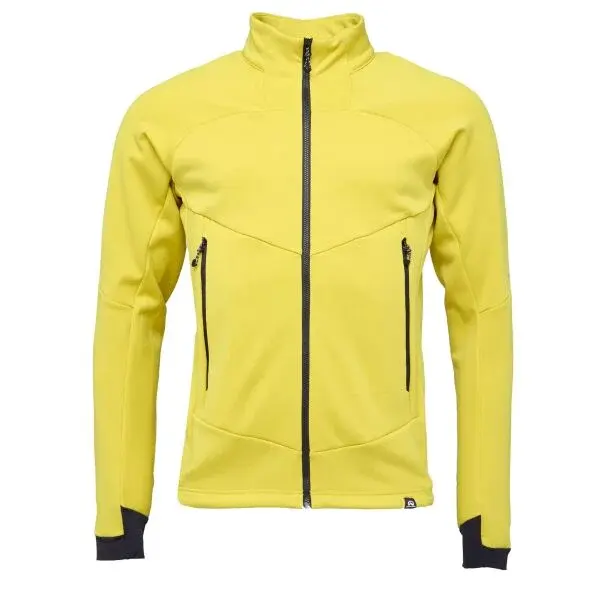 Northfinder JACINTO Pánska technická mikina, žltá, veľkosť