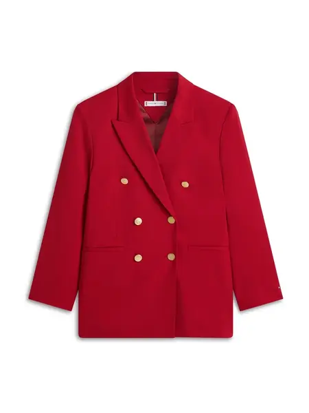 TOMMY HILFIGER Blejzer 'TIMELESS'  červená