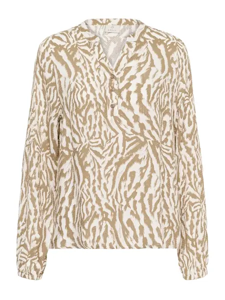 Kaffe Blúzka 'KAmathilde'  béžová / biela