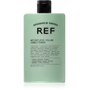 REF Weightless Volume Conditioner kondicionér pro jemné a zplihlé vlasy pro objem od kořínků 245 ml