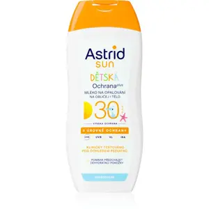 Astrid Sun dětské mléko na opalování SPF 30 na obličej a tělo 200 ml