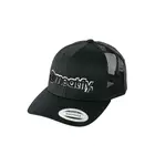 Meatfly kšiltovka MF View Trucker Black Logo | Černá | Velikost One Size