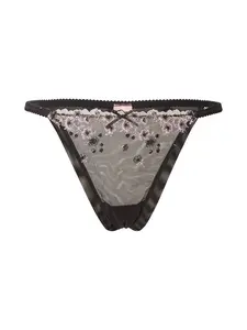 Hunkemöller Nohavičky 'Chloe'  orgovánová / čierna