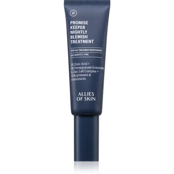 Allies of Skin Promise Keeper Nightly Blemish Treatment noční péče pro problematickou pleť 48 ml