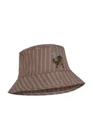 Dětský klobouk Konges Sløjd SEER ASNOU BUCKET HAT GRS hnědá barva, KS102497