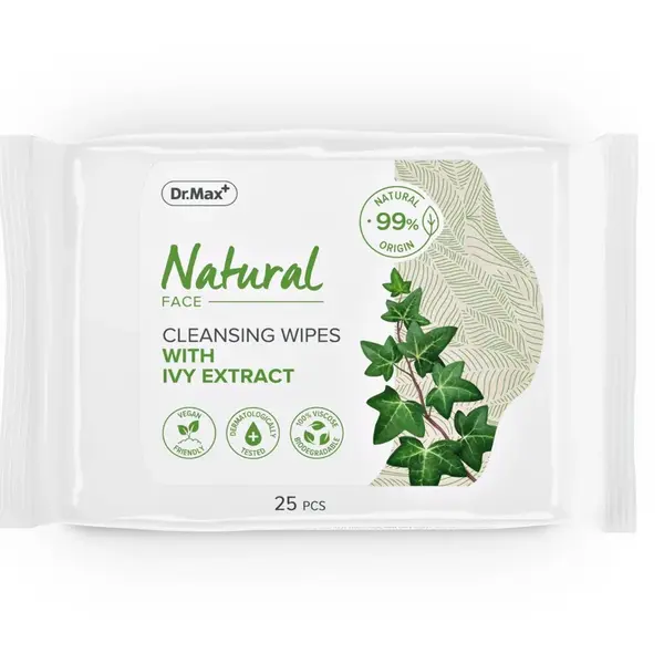Dr. Max Natural Cleansing Wet Wipes 25 ks