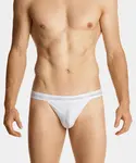 Pánske slipy Jockstrap ATLANTIC - biele