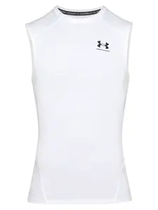 UNDER ARMOUR Funkčné tričko  čierna / biela