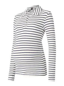 Vero Moda Maternity Tričko 'VMMSEA'  námornícka modrá / biela
