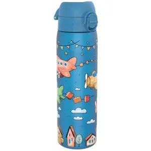 Ion8 LEAK PROOF AIRPLANES 500 ML Láhev, modrá, velikost 500 ML